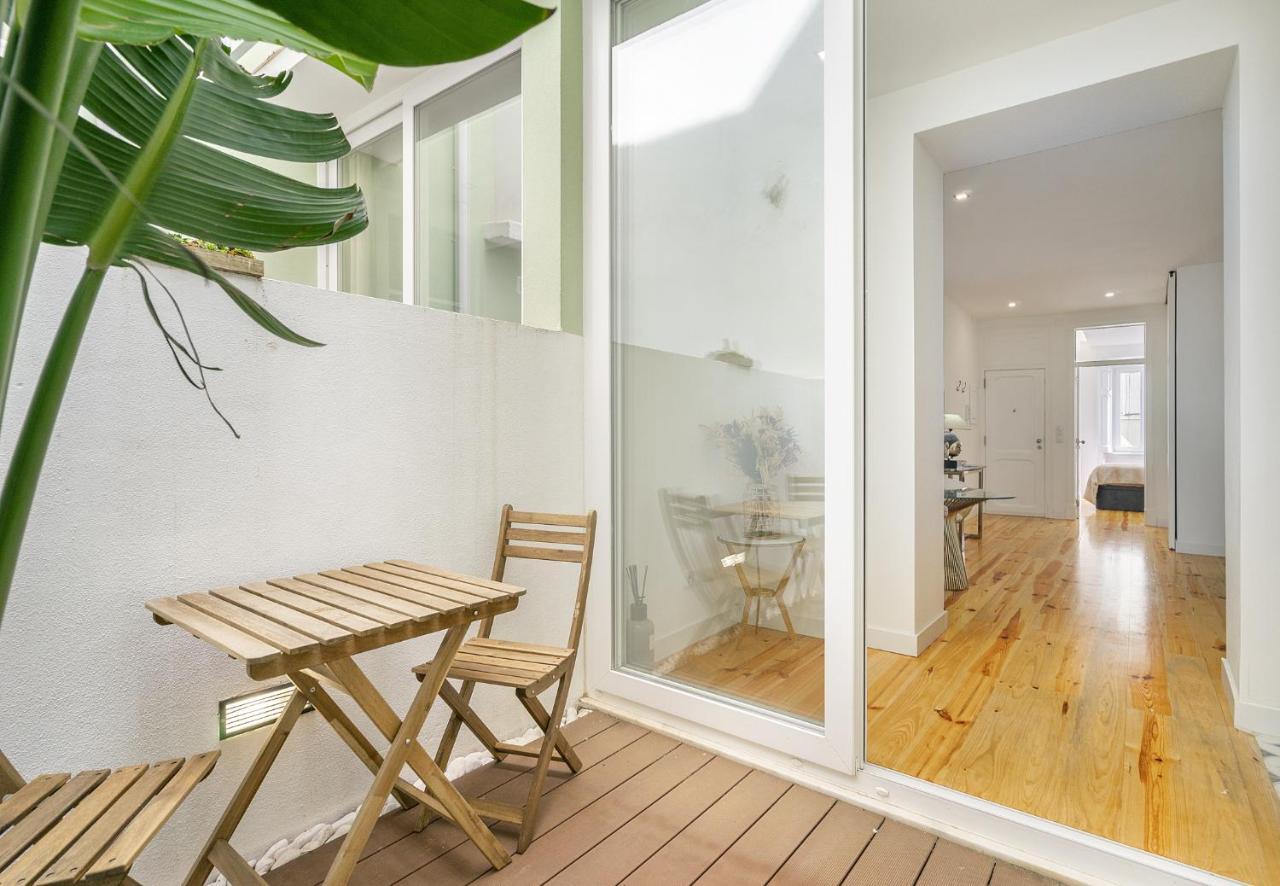 Whome Chic 1-Bed W/ Patio Perfect To Explore Lisboa Eksteriør bilde