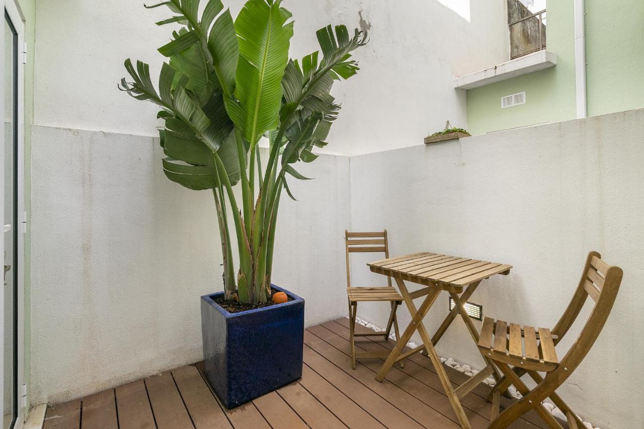 Whome Chic 1-Bed W/ Patio Perfect To Explore Lisboa Eksteriør bilde
